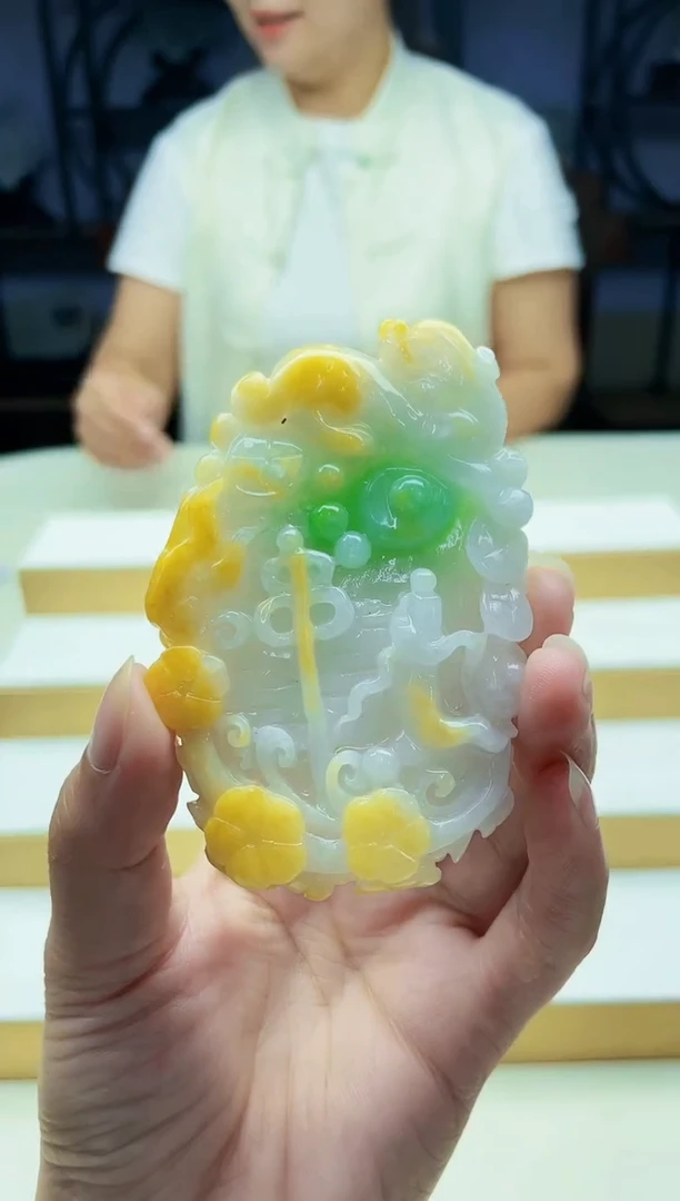 未镶嵌定制翡翠毛货09140245