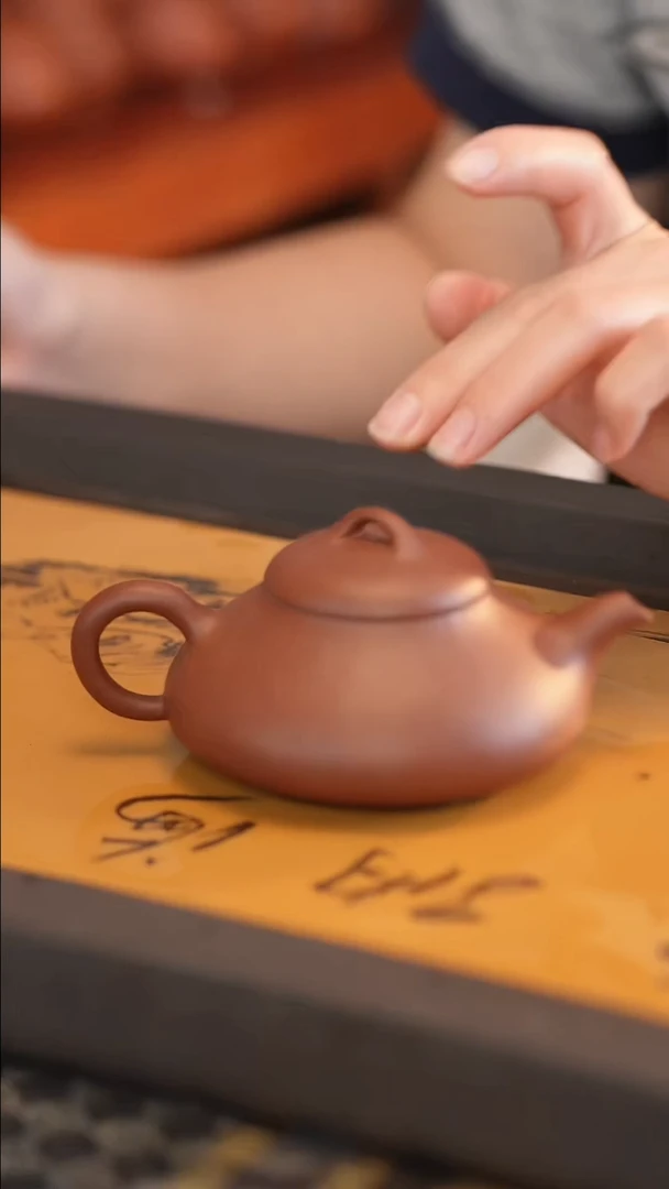 茶壶紫砂原矿手工制作