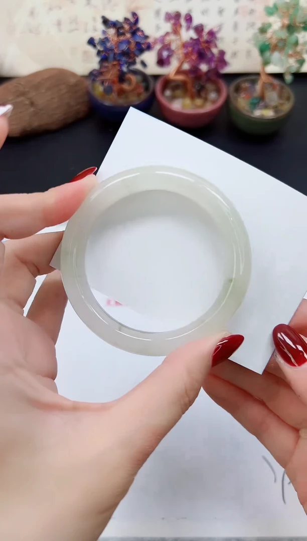 未镶嵌手镯石英质玉A317-52`53`54