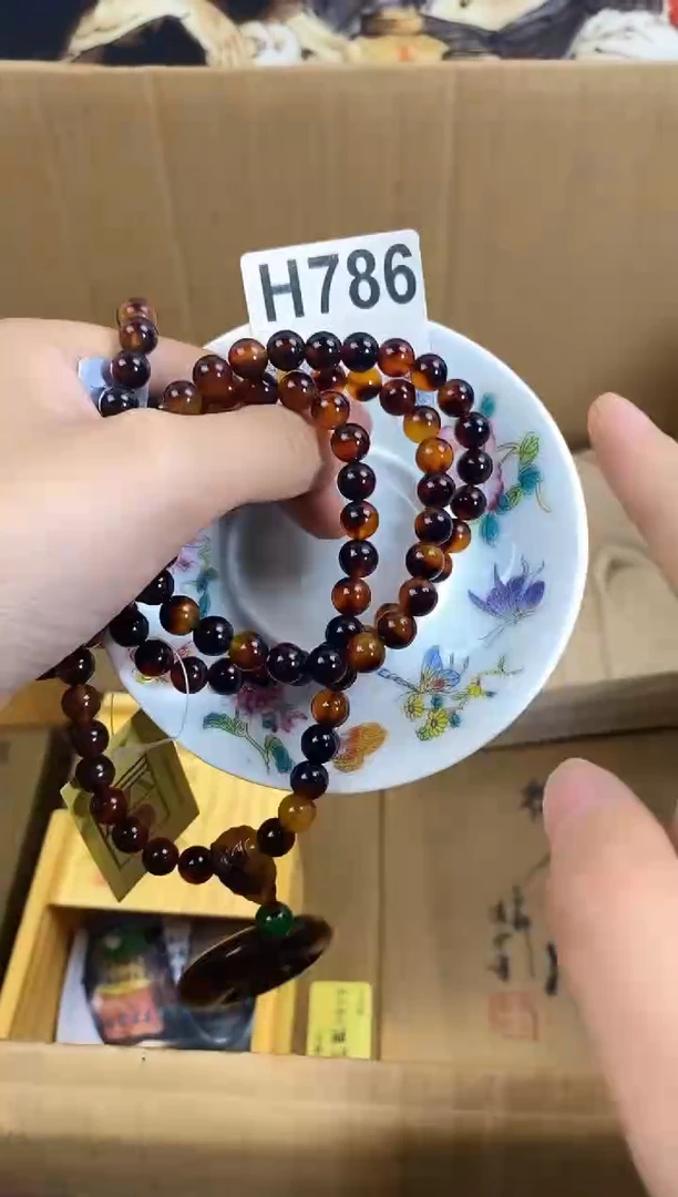 琉璃手工艺品H786瓷器手串儿多样性发一