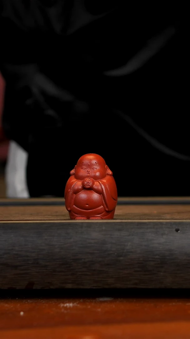 【闪购商品】紫砂茶壶念一紫砂  小和尚 香插