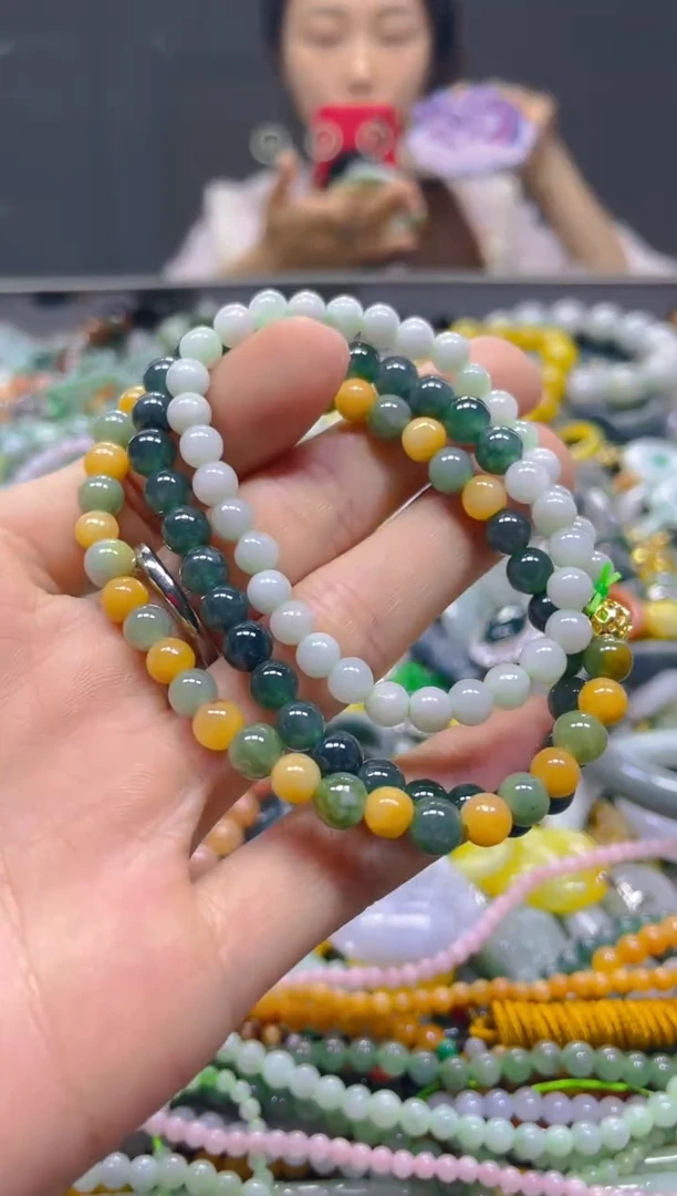 颈饰未镶嵌翡翠5MM