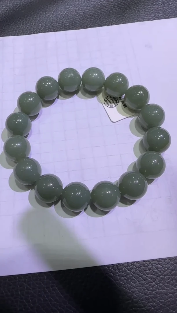 未镶嵌手串和田玉且末蓝手串（产地直发）