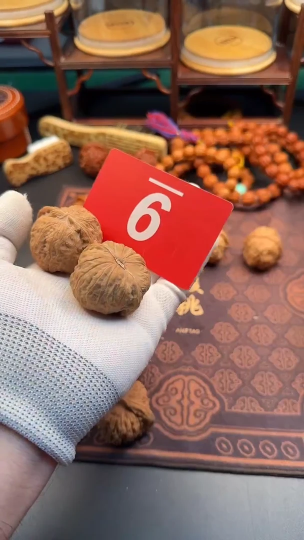 把件文玩核桃44南瓜墩