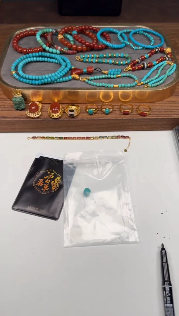 未镶嵌绿松石配饰配饰突*~配饰配饰证书