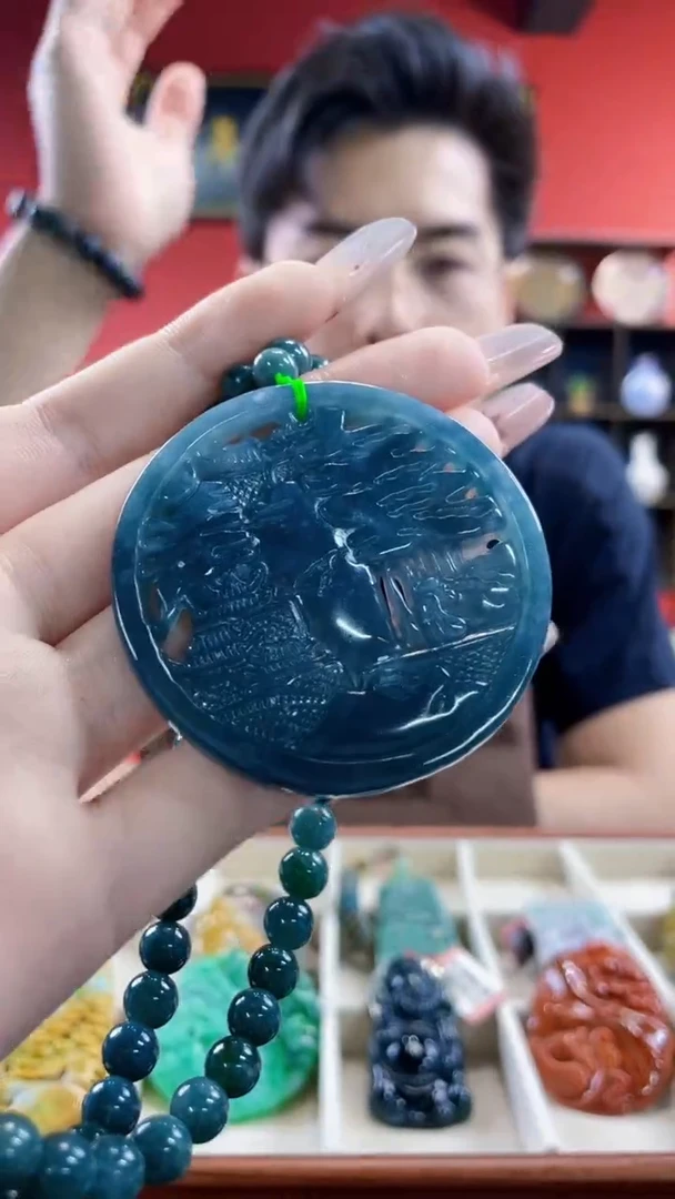 定制翡翠未镶嵌翡翠A货多样性发其一MZ013