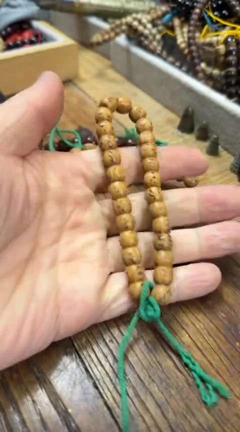 金刚菩提手串9x8磨齿单圈