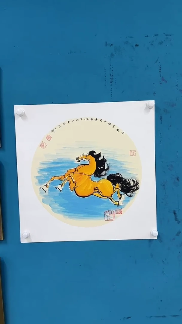 国画黄春香-四尺三开-031