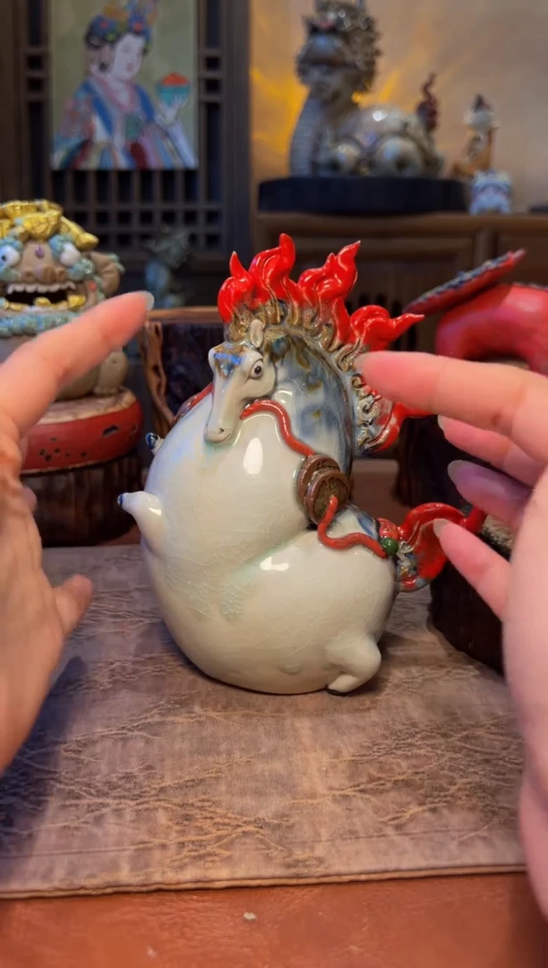 瓷片设计师手工手作款