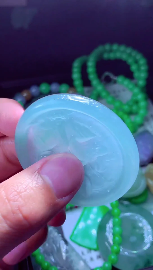 未镶嵌定制翡翠刘**#翡翠毛货定制