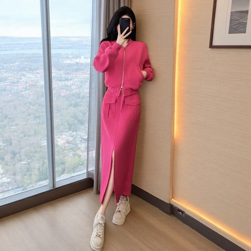 慵懒风轻职风法式休闲风时尚套装女两件套显瘦装小个子时尚减龄