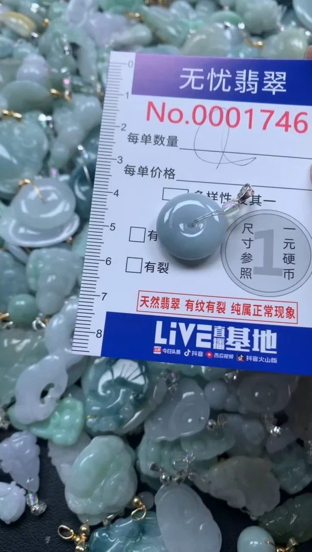 颈饰未镶嵌翡翠1746