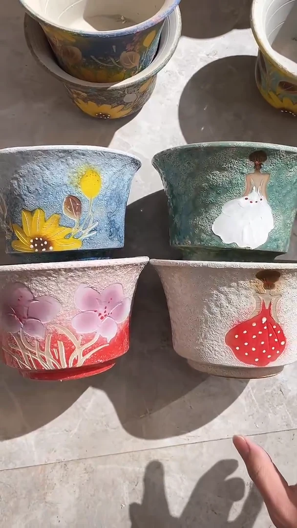 【闪购商品】摆件20-129口17高11  四个