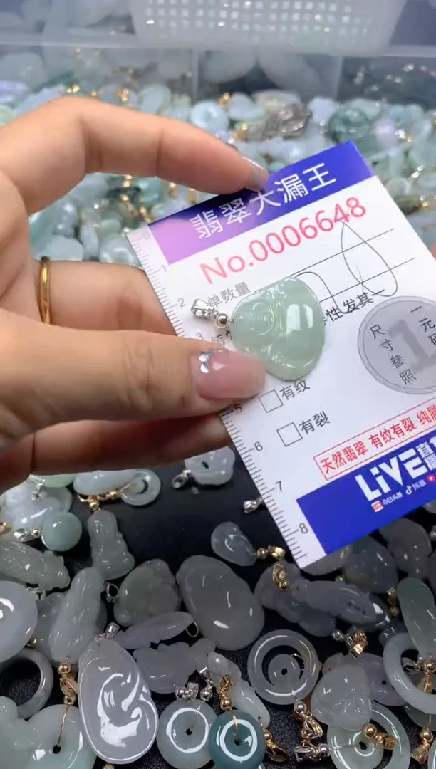 颈饰未镶嵌翡翠6648