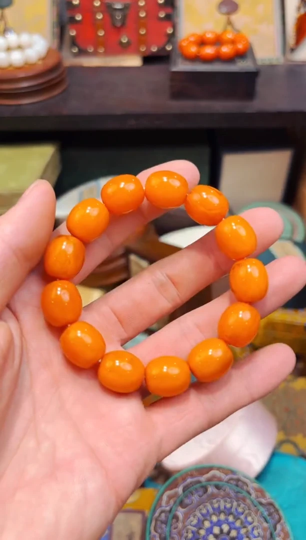 【闪购商品】蜜蜡裸石未镶嵌W瑞哥专属高端精品36