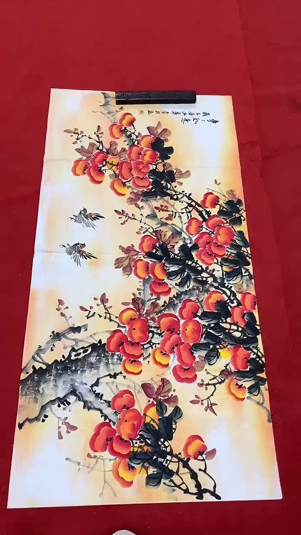 国画国画字画小姐姐