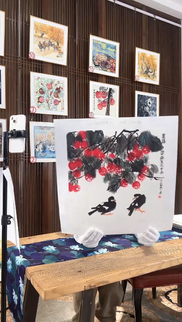 版画耿玉琨名章限量版画S