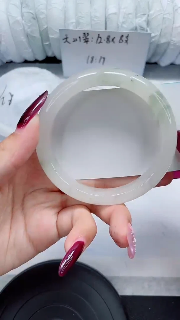 未镶嵌手镯石英质玉166-58/59