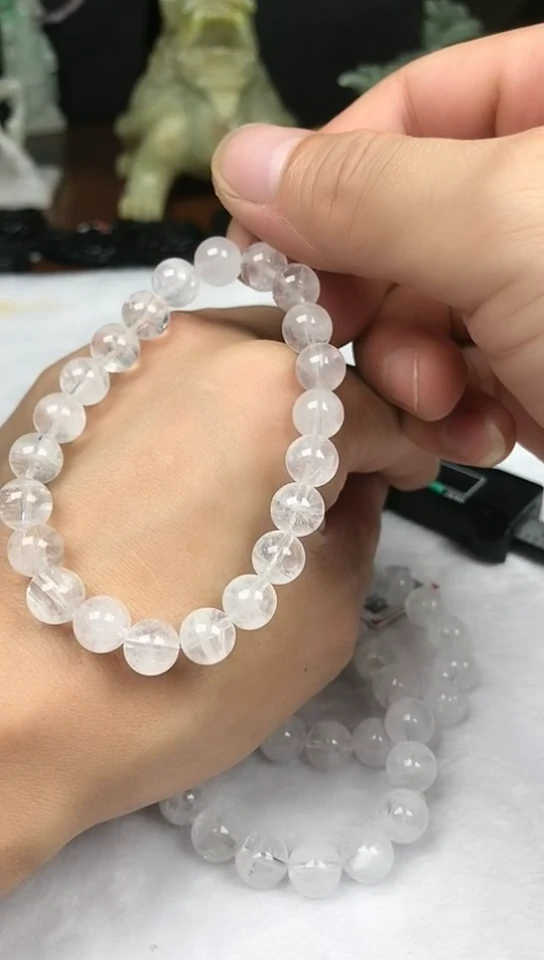 未镶嵌手链水晶手串8+