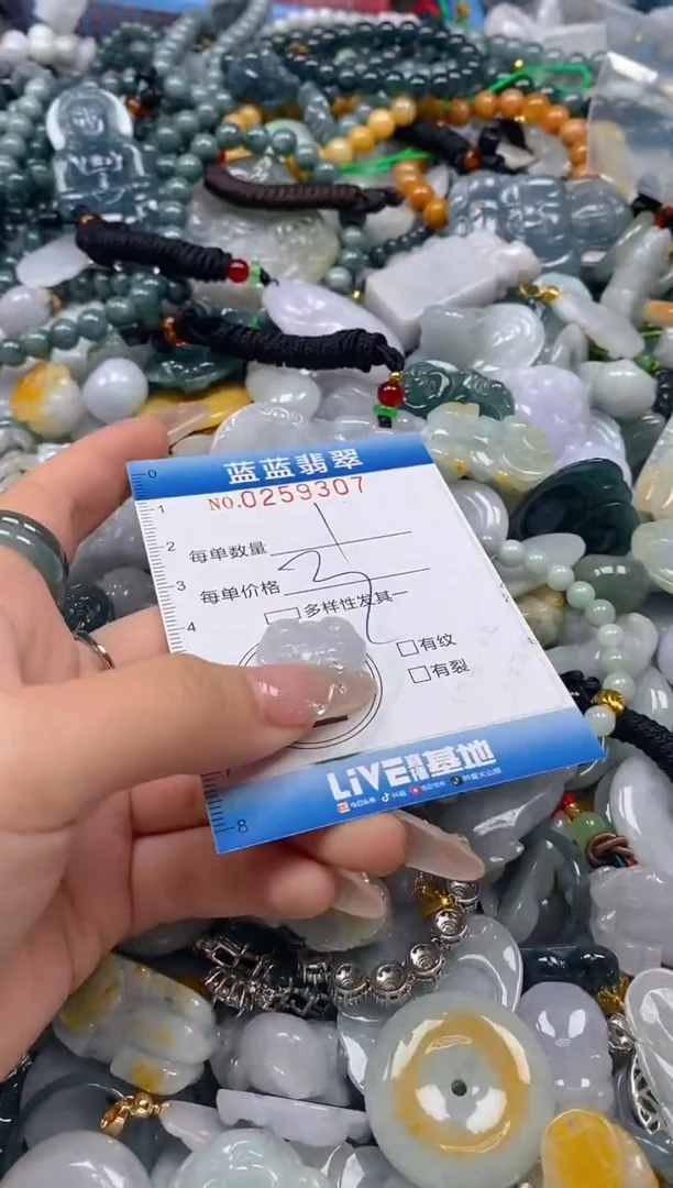 翡翠未镶嵌颈饰闪购0259307