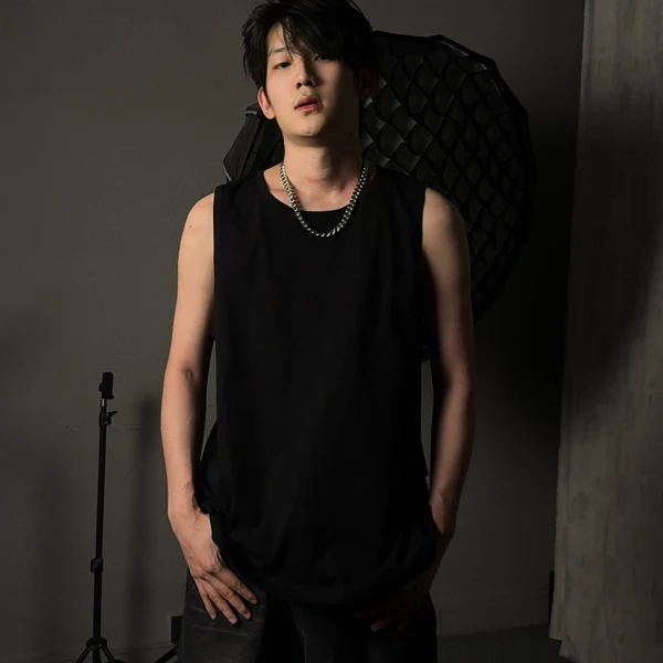 不终朝XLINENL全都买链接圆领竹节背心布衣系列