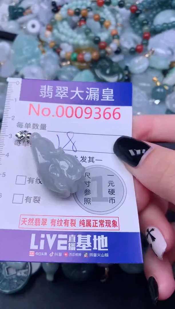 颈饰未镶嵌翡翠9366