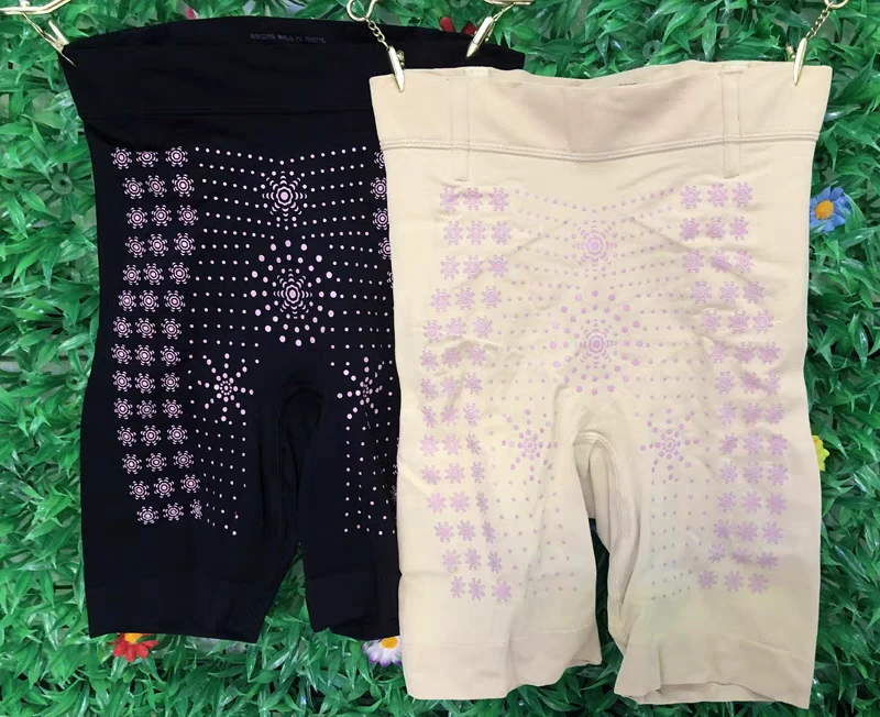 Amriy/爱美莱5543舒酷丝负离子远红外三分裤产后束腰收腹提臀裤