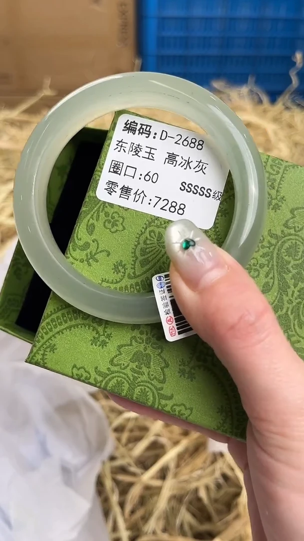 未镶嵌手镯石英质玉D-2688