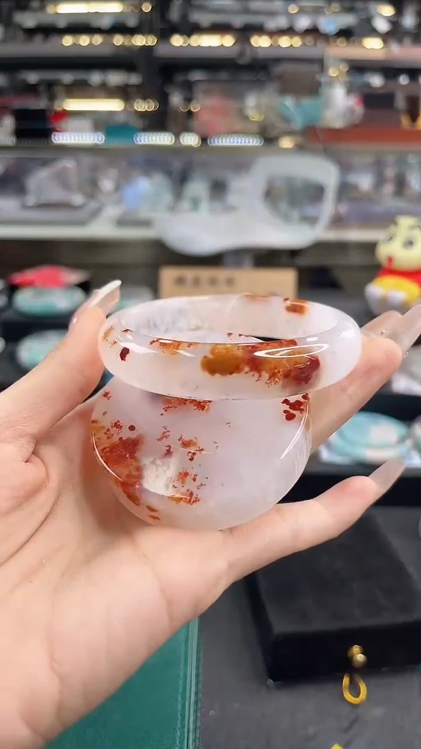 未镶嵌手镯石英质玉59圈口（赠品镯心）692547