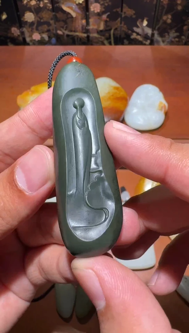 未镶嵌和田玉挂件挂件