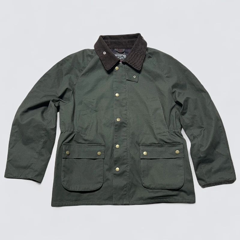 【加厚常规】经典复古百搭收腰版无蜡夹克翻领秋冬保暖男女风衣外套