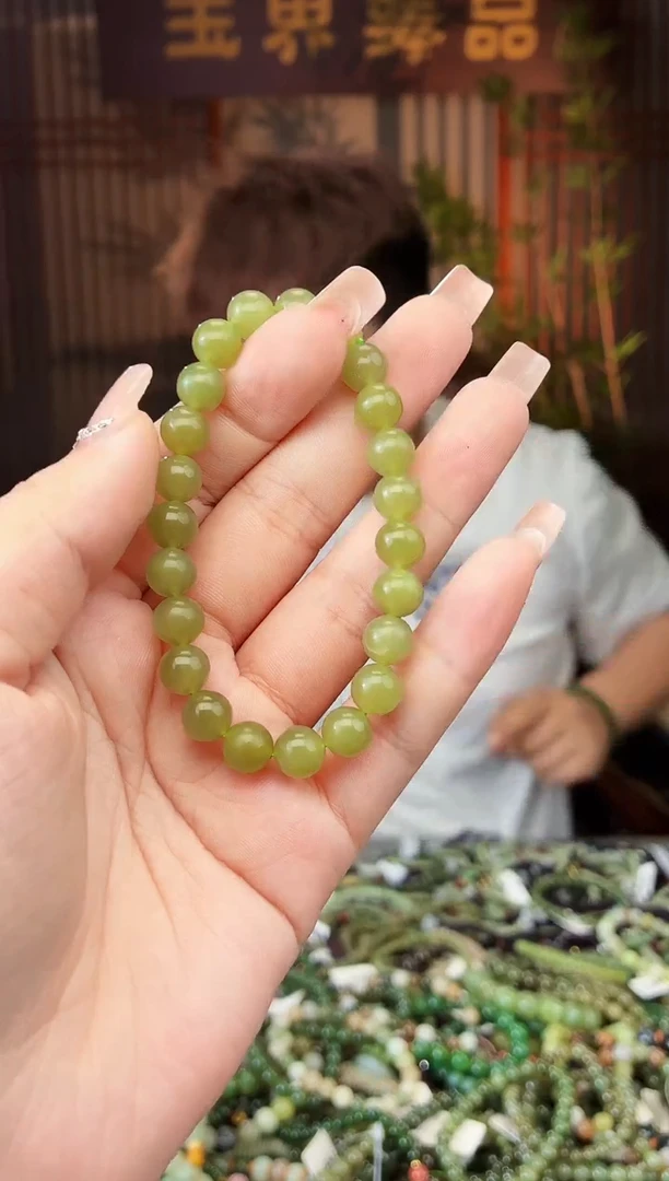 和田玉未镶嵌颈饰拍一发一