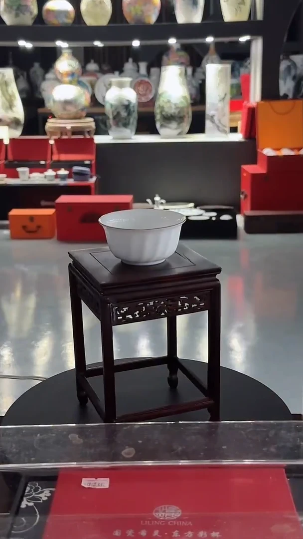 【闪购商品】微瑕手绘款瓜纹杯生肖龙