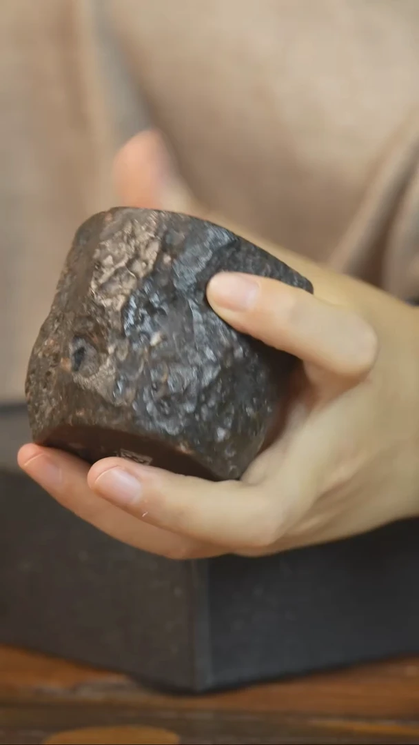 张文山手作石材个人杯孤品2