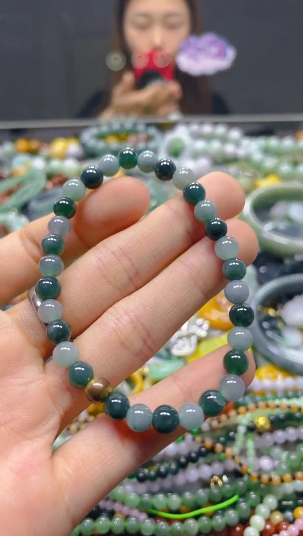 颈饰未镶嵌翡翠5MM