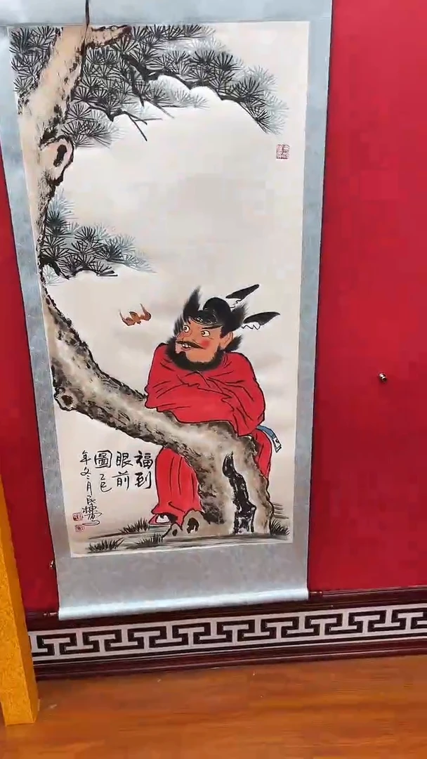 国画刘民栋精品国画-014