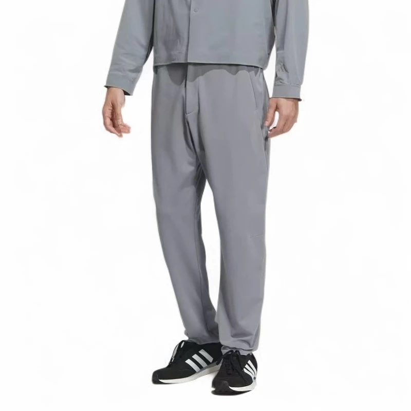 adidas/阿迪达斯男款武宗系列时尚简约舒适凉感锥形休闲裤JM0987