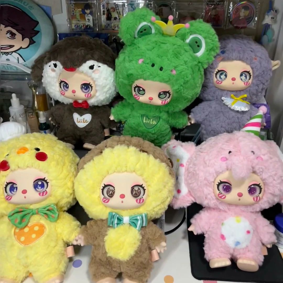 莉菈Liila动物园系列600%大体盲盒毛绒摆件