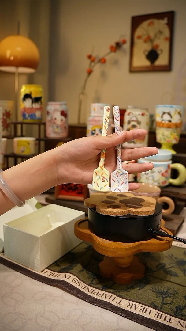 陶瓷【不带盒子】751高温釉下彩