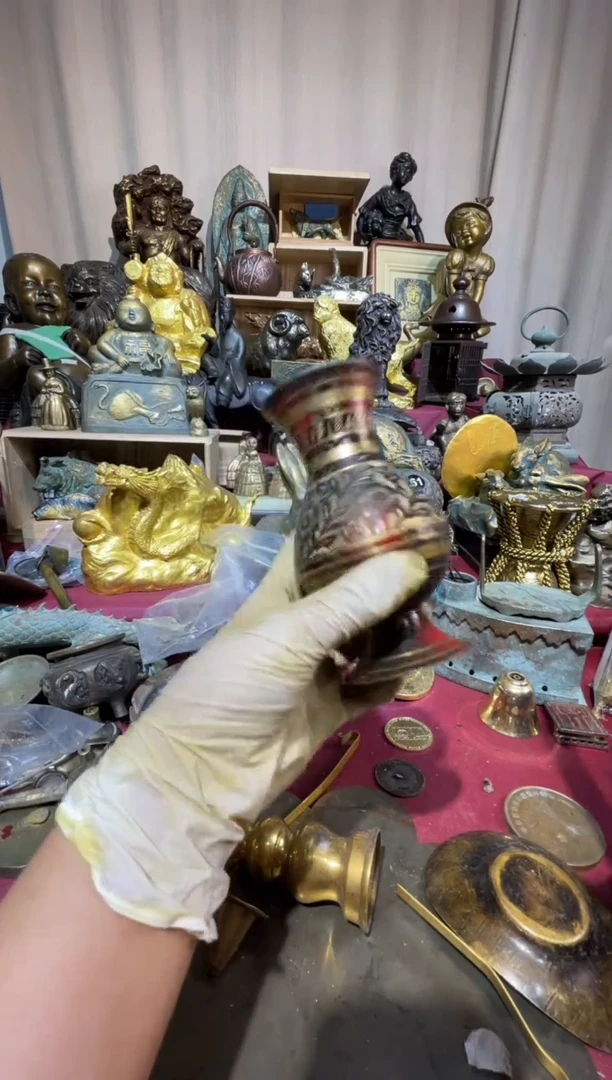 大阪回流铜器摆件172