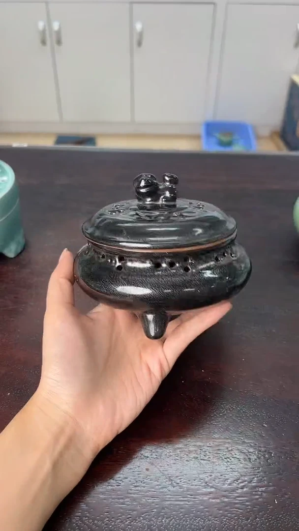 龙泉云间青瓷小米茶器