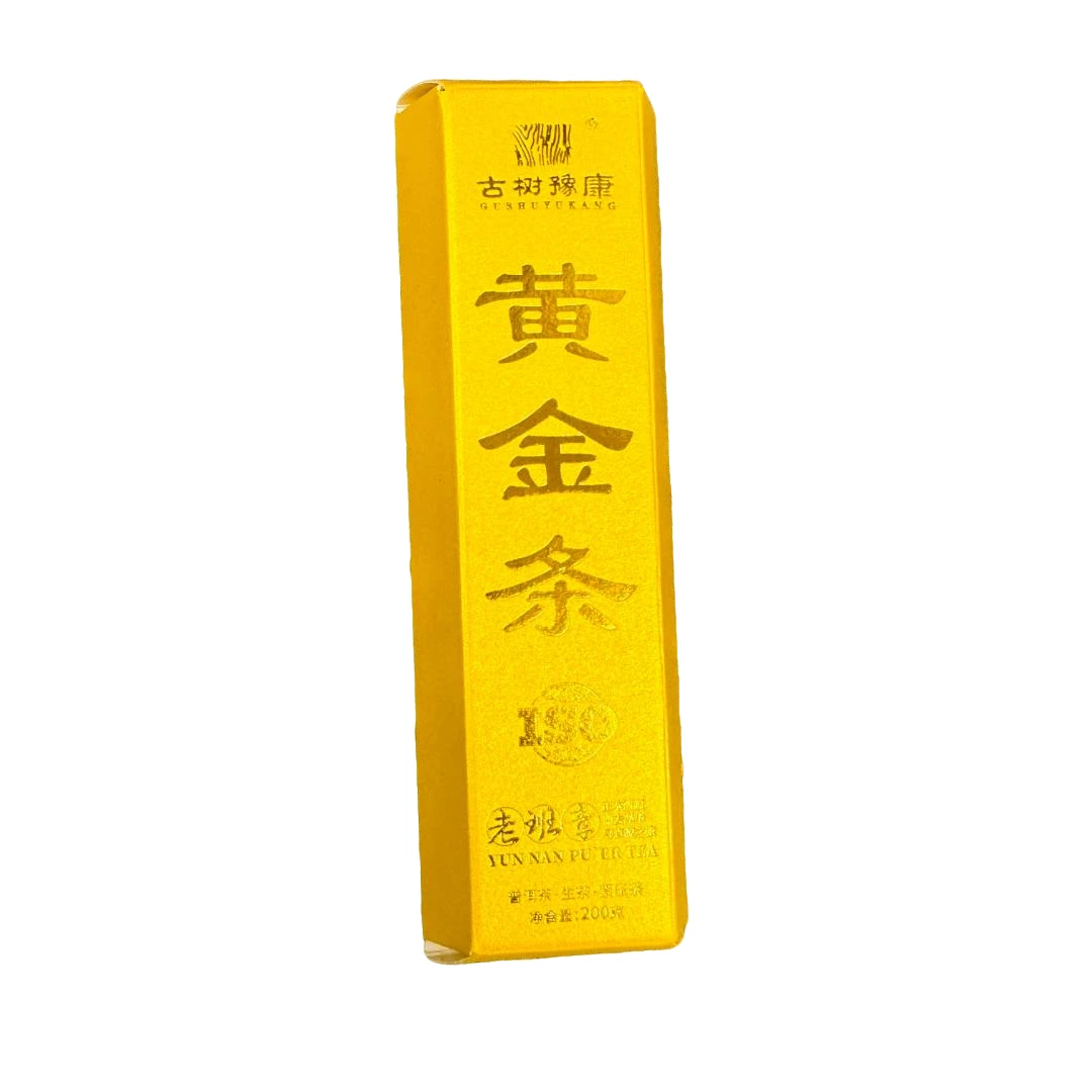 古树豫康黄金条  普洱生茶200克