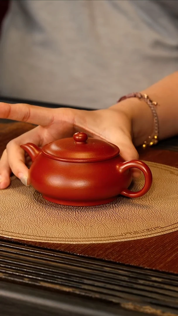 茶壶紫砂宜兴紫砂YJB 大红袍 明炉