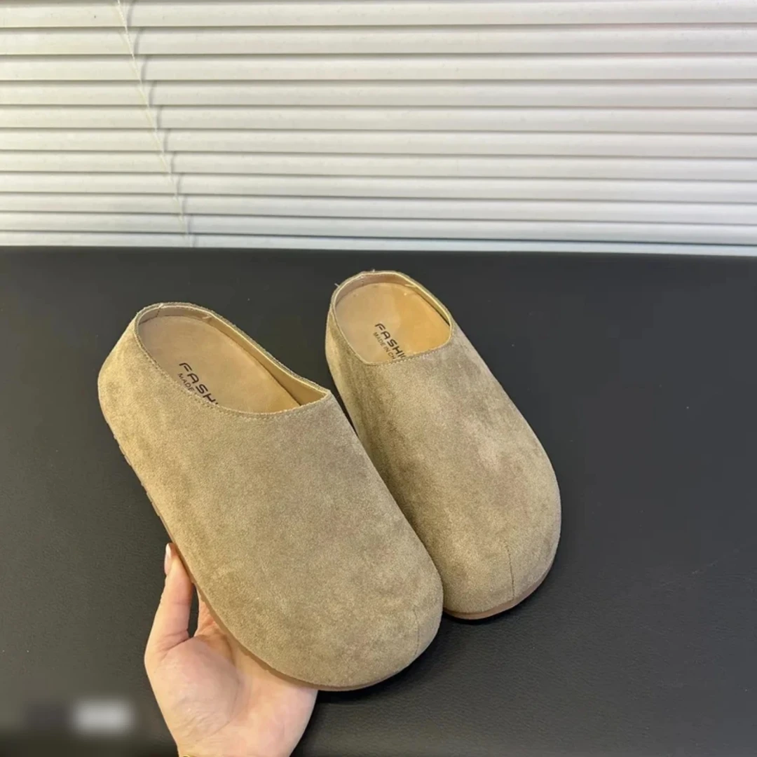 510 轻便复古厚底勃肯鞋女2025新款夏季百搭配裙子圆头玛丽珍单鞋