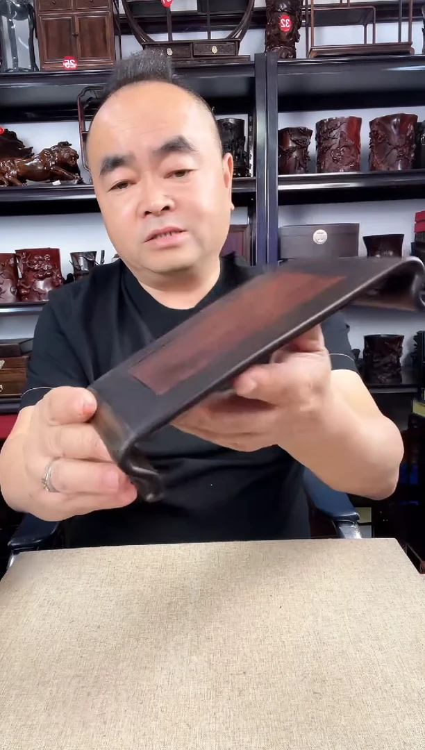 木338瑕疵老李红木工艺品