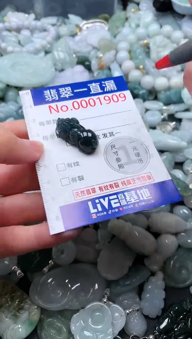 【闪购商品】翡翠吊坠(不含链)未镶嵌1909