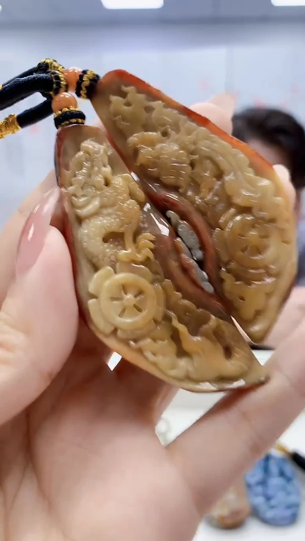 未镶嵌定制翡翠5060ty-毛货挂件71
