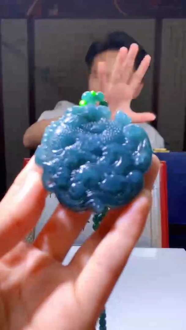 定制翡翠未镶嵌1057hm-毛货挂件（赠珠链）37