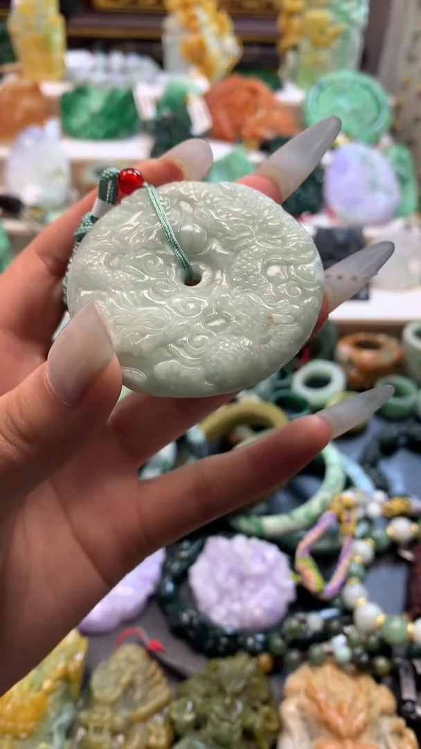 吊坠(不含链)未镶嵌翡翠天然翡翠A货85