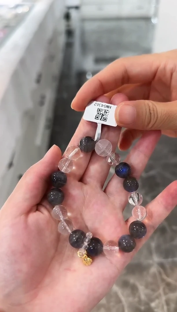 未镶嵌手串长石手串